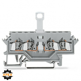 WAGO | 280-632 | 4-CONDUCTOR DISCONNECT TERMINAL BLOCK; FOR