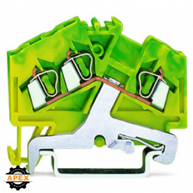 WAGO | 280-637 | 3-CONDUCTOR GROUND TERMINAL BLOCK; 2.5 MM&sup2;;
