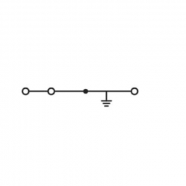 WAGO | 280-637 | 3-CONDUCTOR GROUND TERMINAL BLOCK; 2.5 MM²;