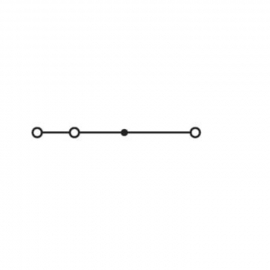 WAGO | 280-641 | 3-CONDUCTOR THROUGH TERMINAL BLOCK; 2.5 MM²