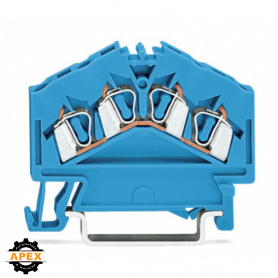 WAGO | 280-656 | 4-CONDUCTOR THROUGH TERMINAL BLOCK; 2.5 MM&sup2;