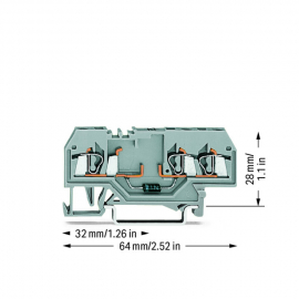 WAGO | 280-673/281-411 | COMPONENT TERMINAL BLOCK; 3-CONDUCT