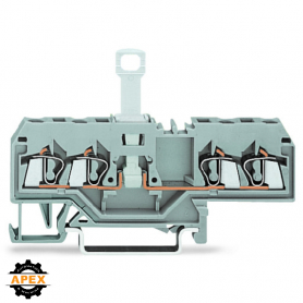 WAGO | 280-676 | 4-CONDUCTOR DISCONNECT TERMINAL BLOCK; FOR
