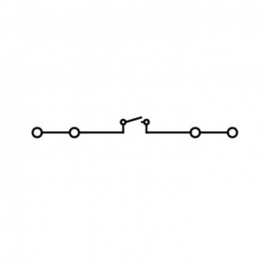 WAGO | 280-836 | 4-CONDUCTOR DISCONNECT TERMINAL BLOCK; FOR