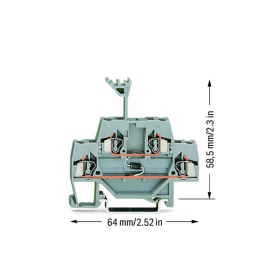 WAGO | 280-940/281-410 | COMPONENT TERMINAL BLOCK; DOUBLE-DE