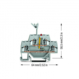 WAGO | 280-943/281-413 | COMPONENT TERMINAL BLOCK; DOUBLE-DE