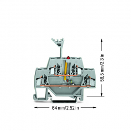 WAGO | 280-943/281-434 | COMPONENT TERMINAL BLOCK; DOUBLE-DE