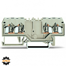 WAGO | 280-995 | DOUBLE POTENTIAL TERMINAL BLOCK; 2.5 MM²; S