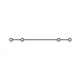 WAGO | 280-996 | 4-CONDUCTOR THROUGH TERMINAL BLOCK; 2.5 MM²