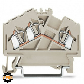 WAGO | 280-998 | 3-CONDUCTOR THROUGH TERMINAL BLOCK; 2.5 MM&sup2;