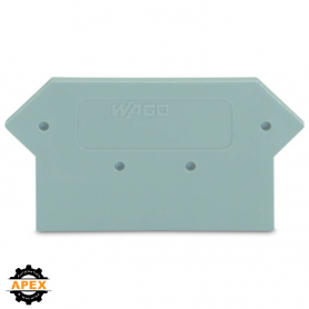 WAGO | 281-316 | END AND INTERMEDIATE PLATE; 3 MM THICK; GRA