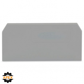 WAGO | 281-328 | END AND INTERMEDIATE PLATE; 2.5 MM THICK; G