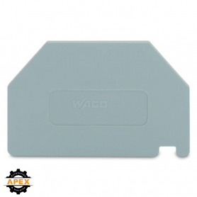 WAGO | 281-332 | SEPARATOR PLATE; 2 MM THICK; OVERSIZED; GRA