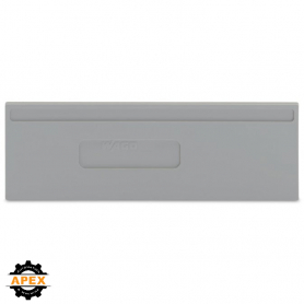 WAGO | 281-338 | SEPARATOR PLATE; 2 MM THICK; OVERSIZED; GRA