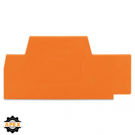WAGO | 281-343 | END AND INTERMEDIATE PLATE; 2.5 MM THICK; O