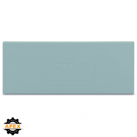 WAGO | 281-344 | SEPARATOR PLATE; 2 MM THICK; OVERSIZED; GRA