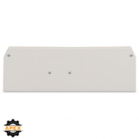 WAGO | 281-345 | END AND INTERMEDIATE PLATE; 2.5 MM THICK; L