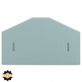 WAGO | 281-348 | SEPARATOR PLATE; 2 MM THICK; OVERSIZED; GRA