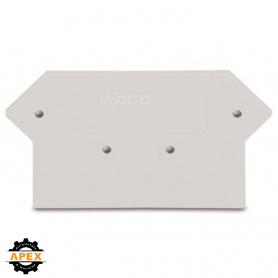 WAGO | 281-353 | END AND INTERMEDIATE PLATE; 3 MM THICK; LIG