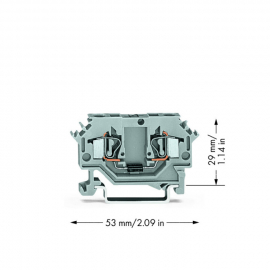 WAGO | 281-603/281-411 | COMPONENT TERMINAL BLOCK; 2-CONDUCT