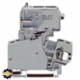 WAGO | 281-613/281-418 | 2-CONDUCTOR FUSE TERMINAL BLOCK; WI