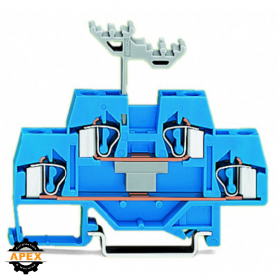 WAGO | 281-629 | DOUBLE-DECK TERMINAL BLOCK; THROUGH/THROUGH