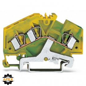 WAGO | 281-637/999-950 | 3-CONDUCTOR GROUND TERMINAL BLOCK;