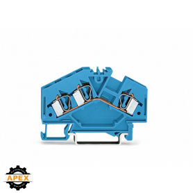WAGO | 281-651 | 3-CONDUCTOR THROUGH TERMINAL BLOCK; 4 MM&sup2;;