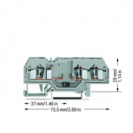 WAGO | 281-673/281-410 | COMPONENT TERMINAL BLOCK; 3-CONDUCT