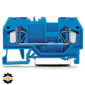 WAGO | 281-904 | 2-CONDUCTOR THROUGH TERMINAL BLOCK; 4 MM&sup2;;