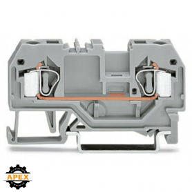 WAGO | 281-906 | 2-CONDUCTOR THROUGH TERMINAL BLOCK; 4 MM&sup2;;
