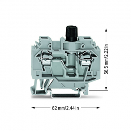 WAGO | 282-120 | 2-CONDUCTOR FUSE TERMINAL BLOCK; FOR MINIAT