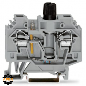 WAGO | 282-128/281-418 | 2-CONDUCTOR FUSE TERMINAL BLOCK; FO