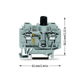 WAGO | 282-128/281-418 | 2-CONDUCTOR FUSE TERMINAL BLOCK; FO