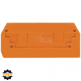 WAGO | 282-328 | END AND INTERMEDIATE PLATE; 2.5 MM THICK; O