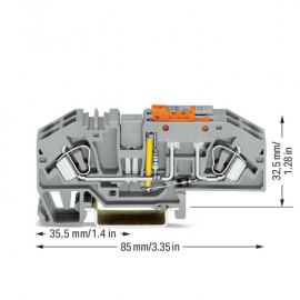 WAGO | 282-640 | GROUND CONDUCTOR DISCONNECT TERMINAL BLOCK;