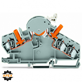 WAGO | 282-860 | 3-CONDUCTOR DISCONNECT/TEST TERMINAL BLOCK;