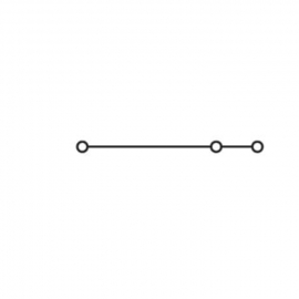 WAGO | 283-671 | 3-CONDUCTOR THROUGH TERMINAL BLOCK; 16 MM²;