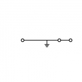 WAGO | 283-677 | 3-CONDUCTOR GROUND TERMINAL BLOCK; 16 MM²;