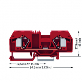 WAGO | 283-903 | 2-CONDUCTOR THROUGH TERMINAL BLOCK 16 MM²,