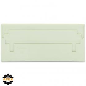 WAGO | 284-331 | SEPARATOR PLATE; 2 MM THICK; OVERSIZED; LIG