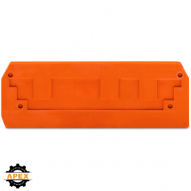 WAGO | 284-339 | END AND INTERMEDIATE PLATE; 2.5 MM THICK; O