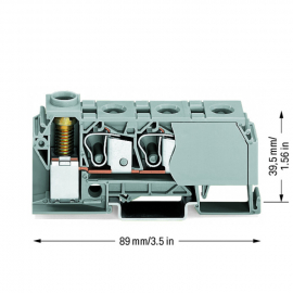 WAGO | 284-621 | DISTRIBUTION TERMINAL BLOCK; 10 MM²; LATERA