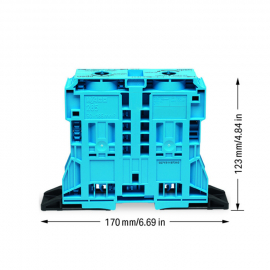 WAGO | 285-1164 | 2-CONDUCTOR THROUGH TERMINAL BLOCK; 185 MM