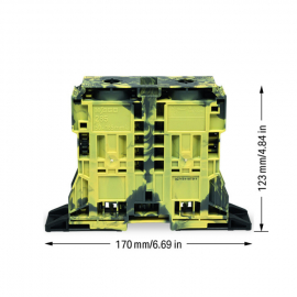 WAGO | 285-1167 | 2-CONDUCTOR THROUGH TERMINAL BLOCK; 185 MM