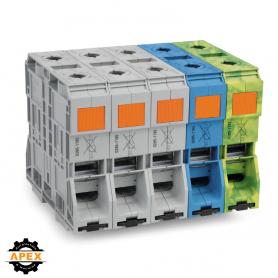 THREE PHASE SET; WITH 185 MM² HIGH-CURRENT TERMINAL BLOCK; O