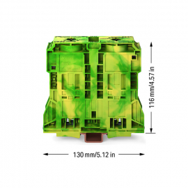 WAGO | 285-1187 | 2-CONDUCTOR GROUND TERMINAL BLOCK; 120 MM²