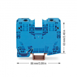 WAGO | 285-134 | 2-CONDUCTOR THROUGH TERMINAL BLOCK; 35 MM²;