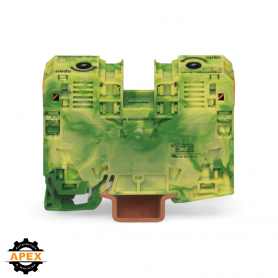 WAGO | 285-137/999-950 | 2-CONDUCTOR GROUND TERMINAL BLOCK;