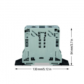 WAGO | 285-141 | 2-CONDUCTOR THROUGH TERMINAL BLOCK; 50 MM²;